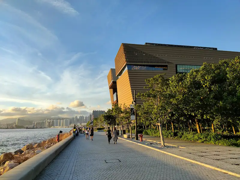 West Kowloon and Jordan neighborhood in Hong Kong