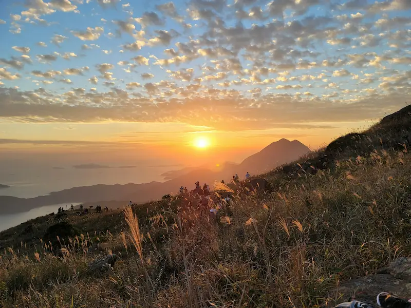Lantau Island neighborhood in Hong Kong
