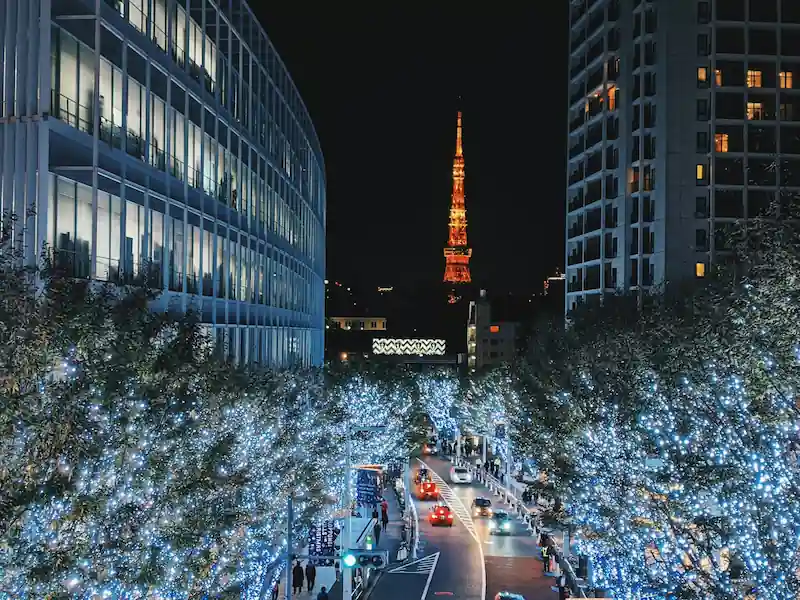 Roppongi / Akasaka neighborhood in Tokyo