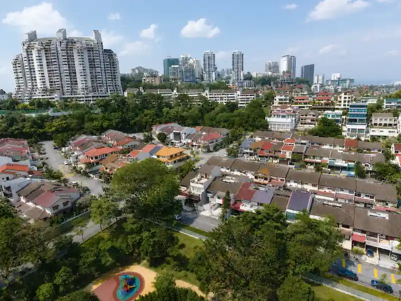 Bangsar neighborhood in Kuala Lumpur