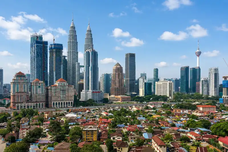 Kampung Baru neighborhood in Kuala Lumpur