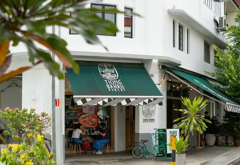 Tiong Bahru neighborhood in Singapore