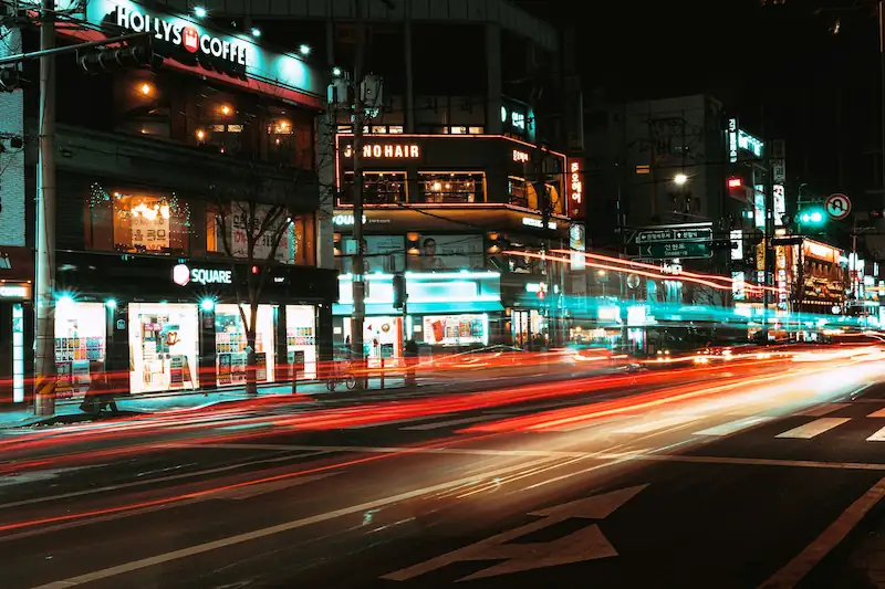 Myeongdong neighborhood in Seoul