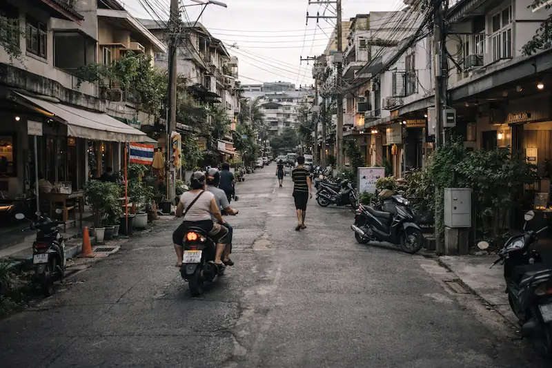 Ari neighborhood in Bangkok