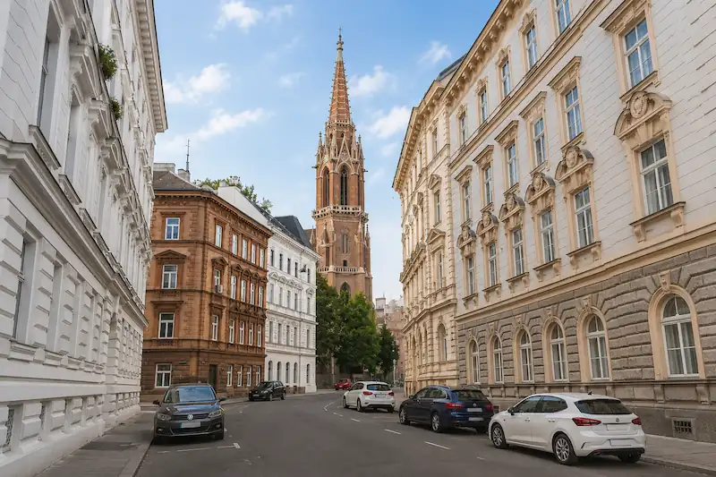 Landstrasse neighborhood in Vienna