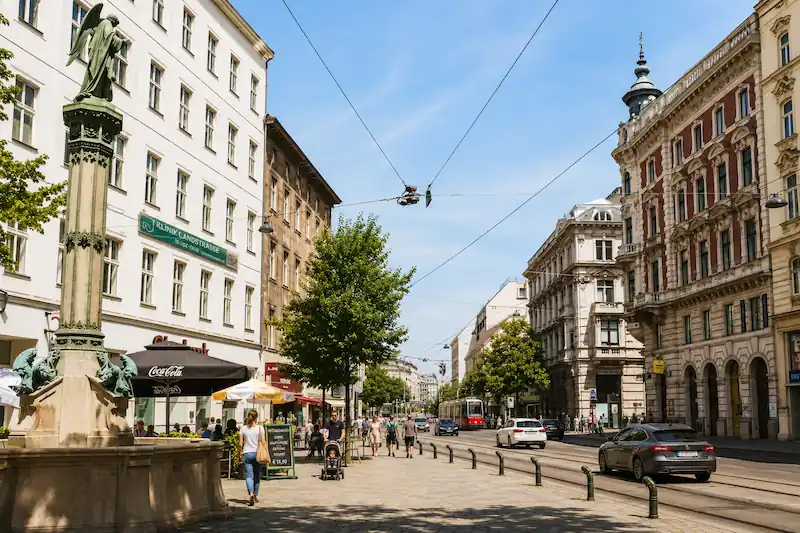 Wieden neighborhood in Vienna