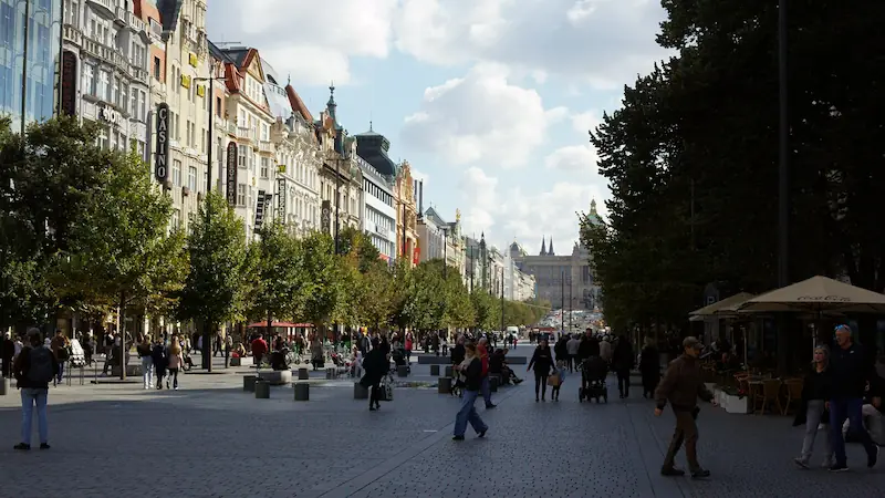 New Town neighborhood in Prague