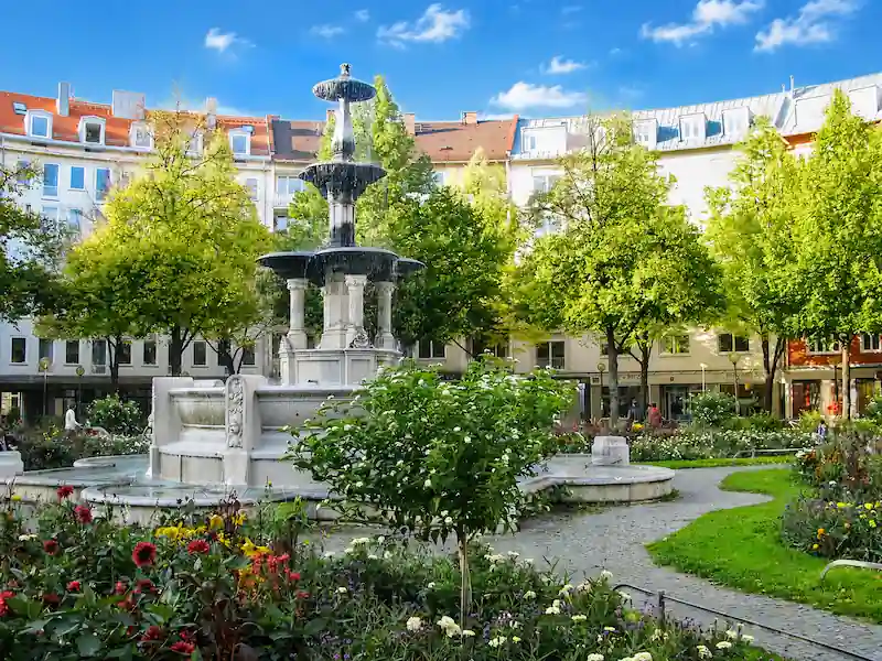 Haidhausen neighborhood in Munich