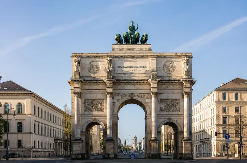 Schwabing neighborhood in Munich