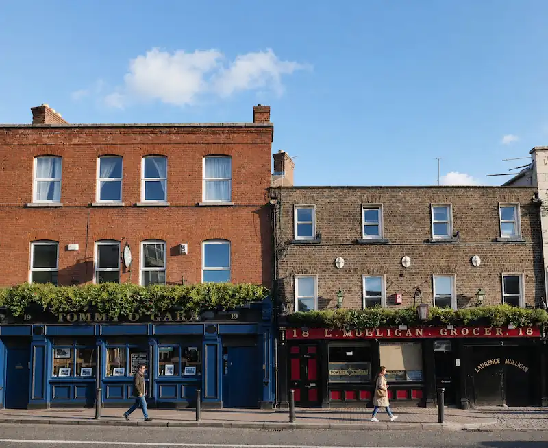 Smithfield and Stoneybatter neighborhood in Dublin