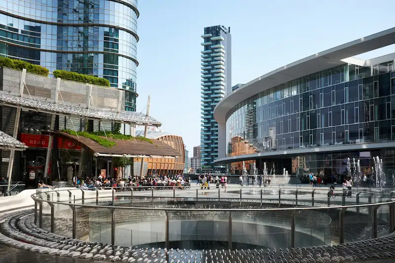 Porta Nuova neighborhood in Milan