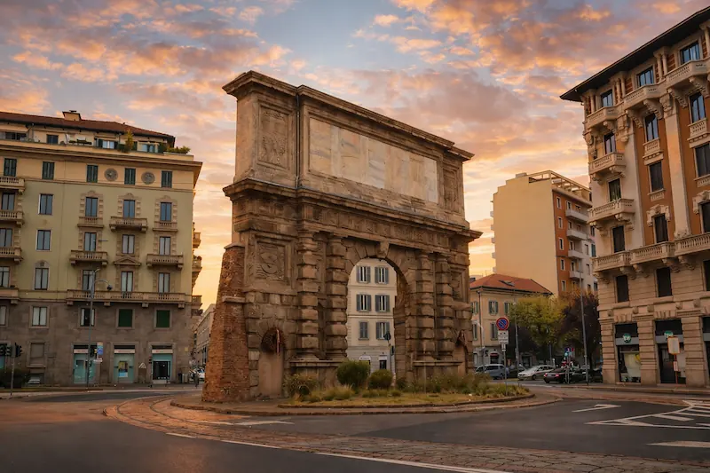 Porta Romana neighborhood in Milan