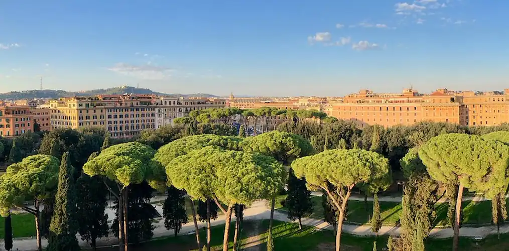 Prati neighborhood in Rome