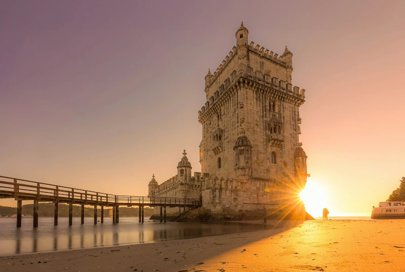 Belém neighborhood in Lisbon