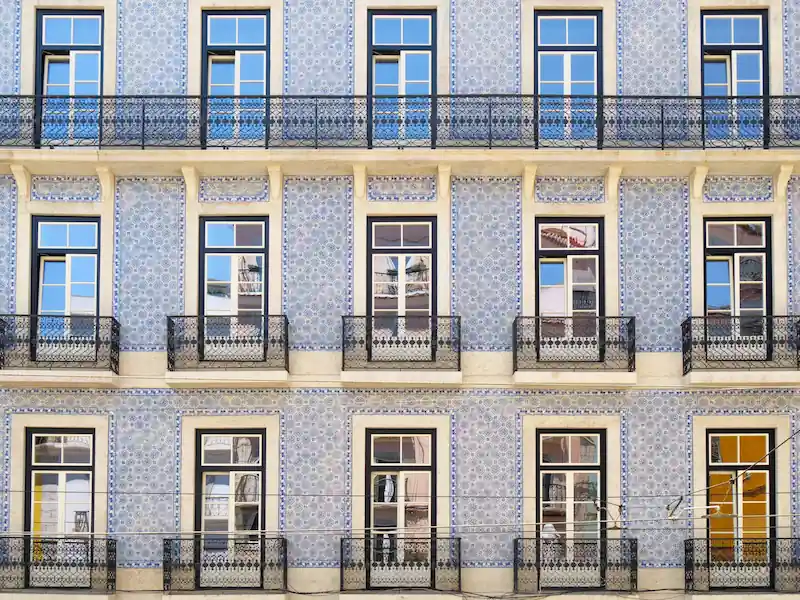 Príncipe Real neighborhood in Lisbon