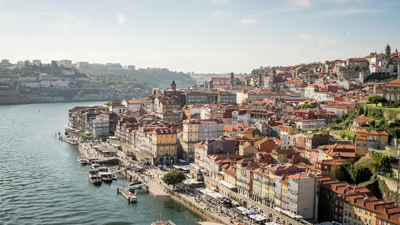 Baixa neighborhood in Porto