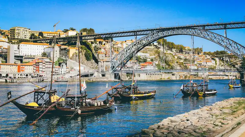 Vila Nova de Gaia neighborhood in Porto