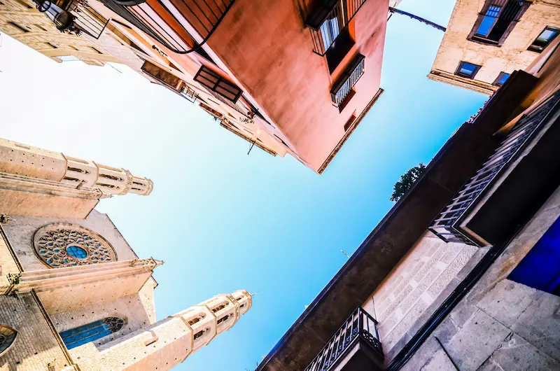 Gothic Quarter neighborhood in Barcelona