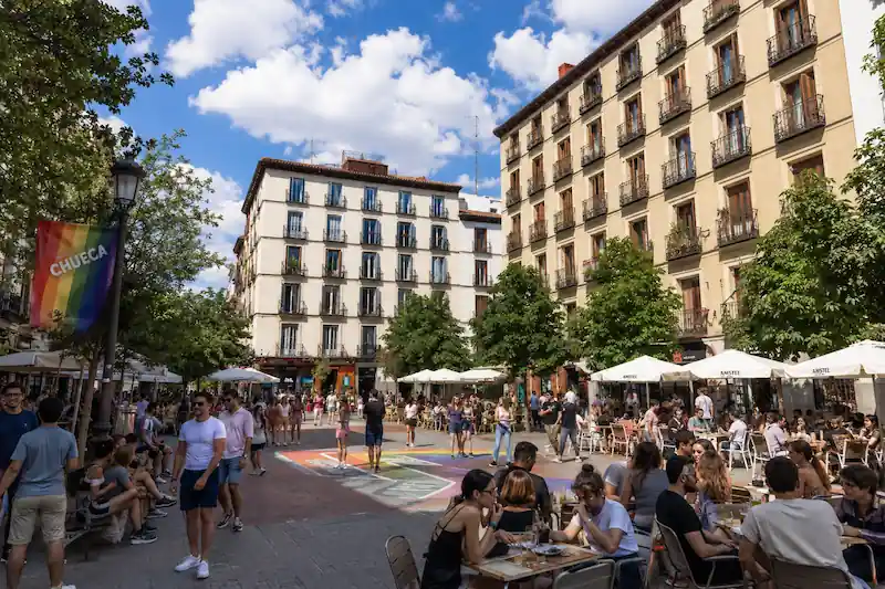 Chueca / Salesas neighborhood in Madrid