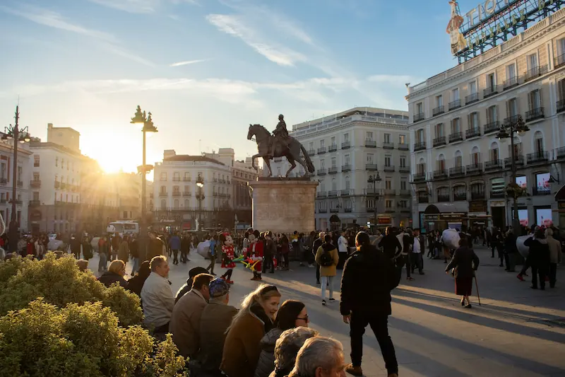 Gran Vía / Sol neighborhood in Madrid
