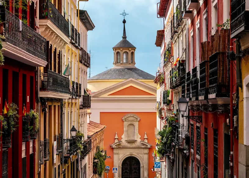 La Latina neighborhood in Madrid