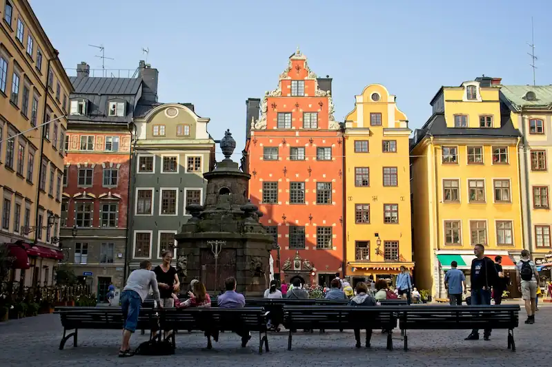 Gamla Stan neighborhood in Stockholm
