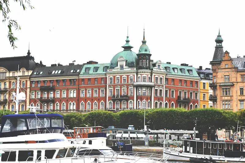 Östermalm neighborhood in Stockholm