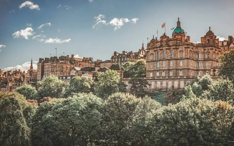 Southside neighborhood in Edinburgh
