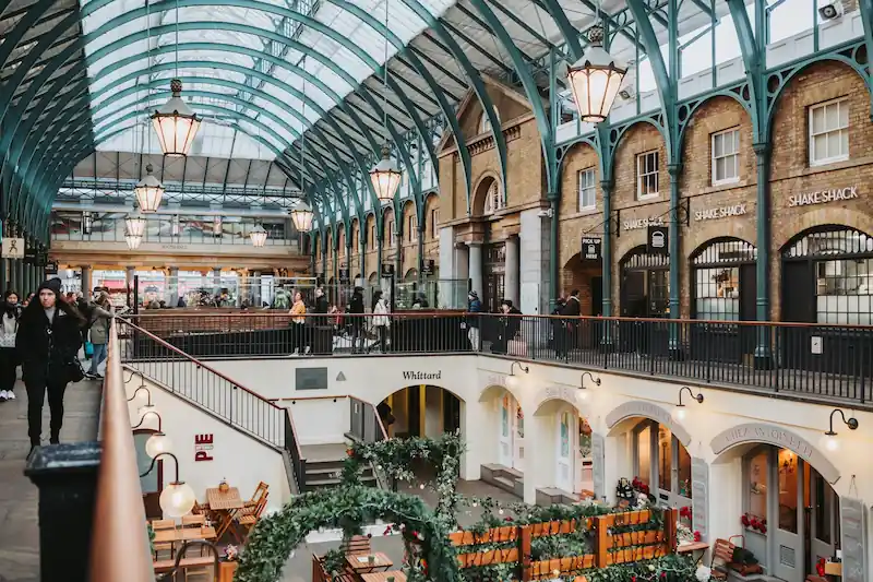 Covent Garden & Soho neighborhood in London