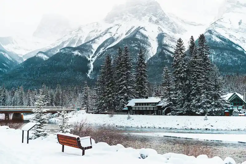 Canmore neighborhood in Banff