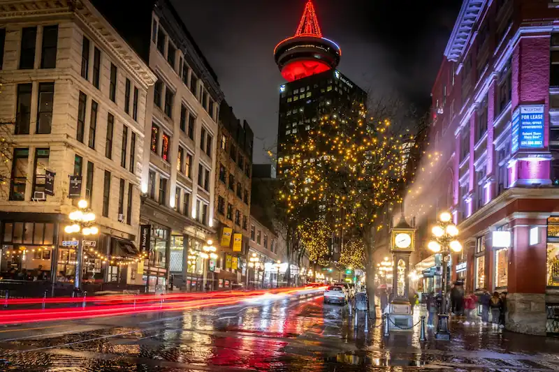 Gastown neighborhood in Vancouver