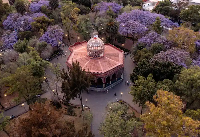 Coyoacán neighborhood in Mexico City