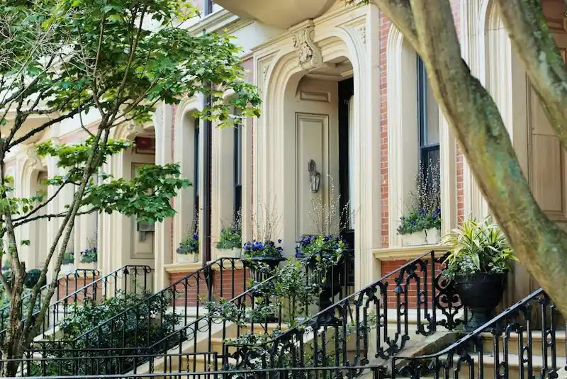 Back Bay neighborhood in Boston