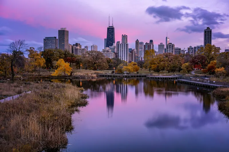 Lincoln Park neighborhood in Chicago