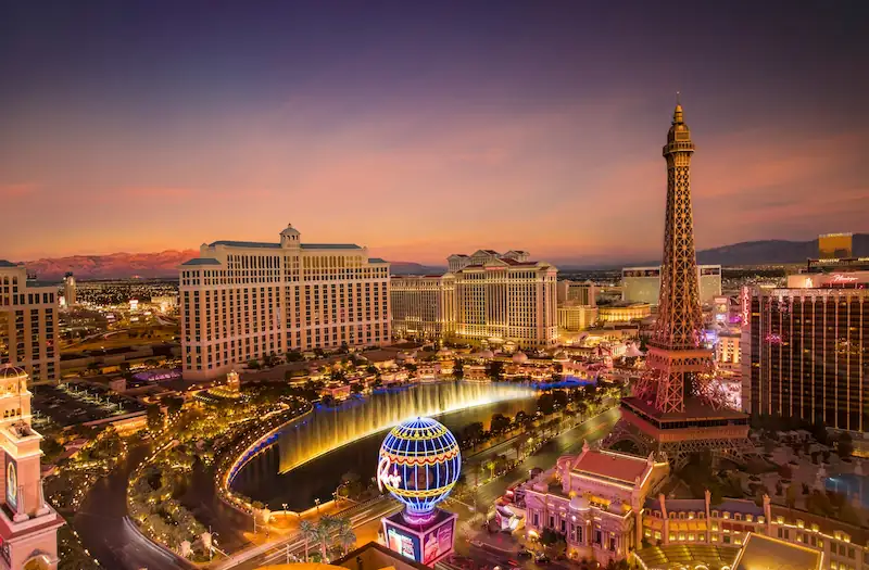 Central Strip neighborhood in Las Vegas