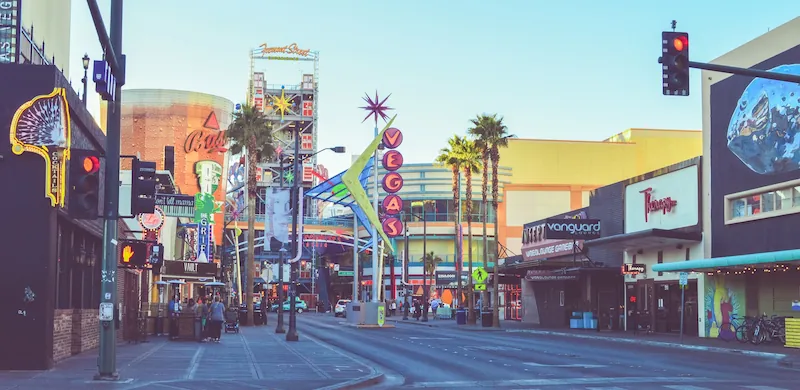 Downtown Las Vegas neighborhood in Las Vegas