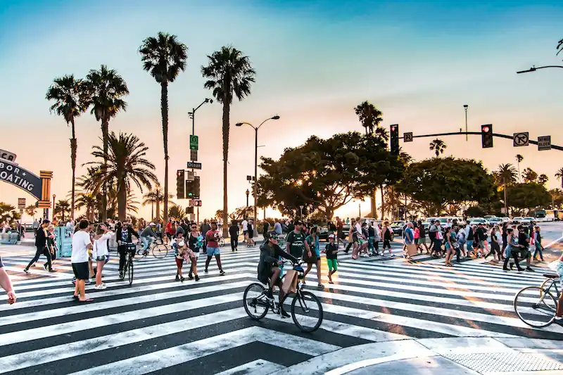 Santa Monica neighborhood in Los Angeles
