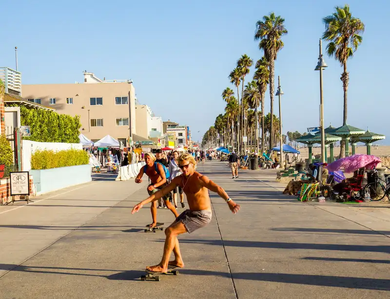 Venice neighborhood in Los Angeles