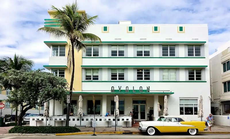 South Beach neighborhood in Miami