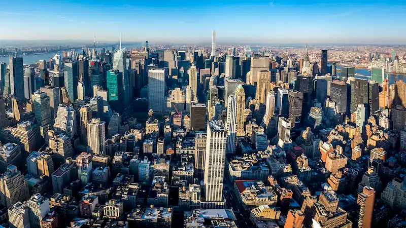 Midtown neighborhood in New York