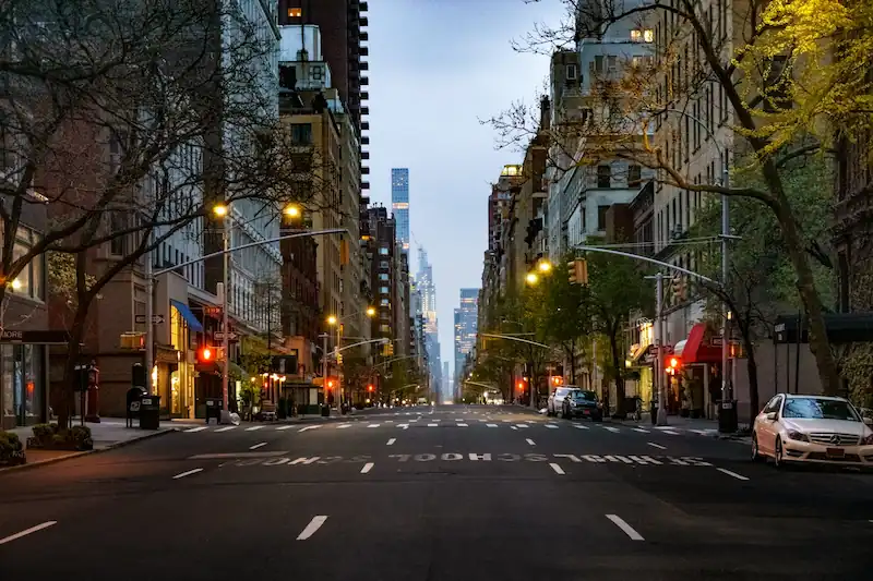 Upper East Side neighborhood in New York