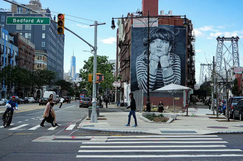 Williamsburg neighborhood in New York