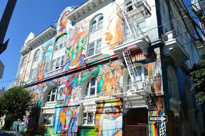 The Mission neighborhood in San Francisco