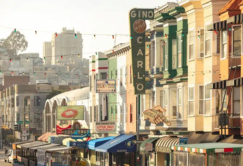 North Beach neighborhood in San Francisco