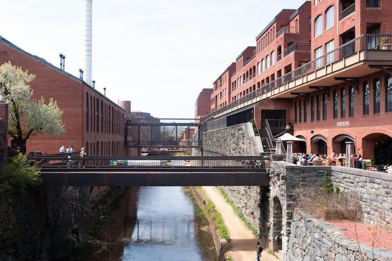 Georgetown neighborhood in Washington DC
