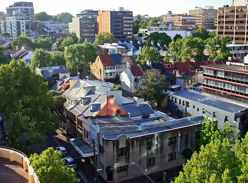 Surry Hills neighborhood in Sydney